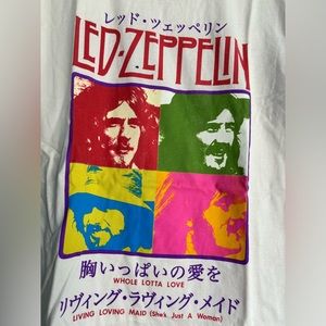 Officially Licensed Led Zeppelin Rock Tee, Collectible Japanese Design, BNWT